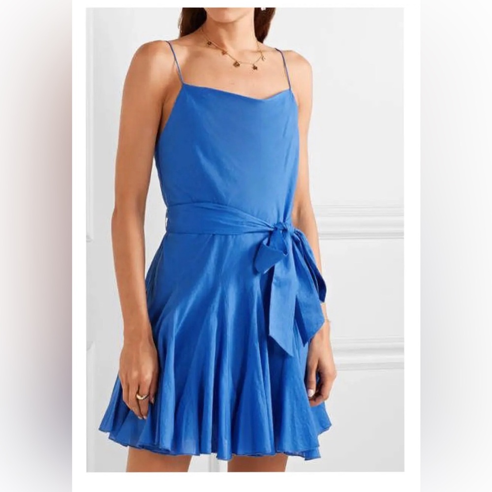 NEW Alice + Olivia Webber Dress Imperial Blue